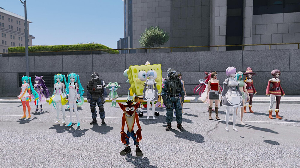 GTA5 1.41 罪恶都市 秋名山/迪拜/迈阿密 MOD整合版