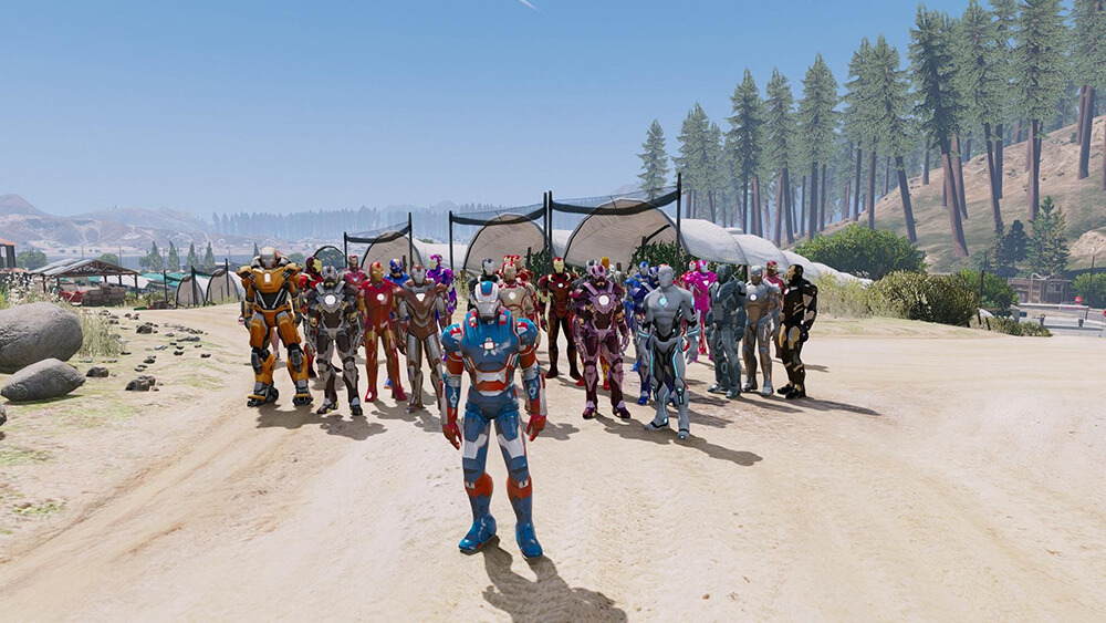 GTA5 1.41 罪恶都市 秋名山/迪拜/迈阿密 MOD整合版