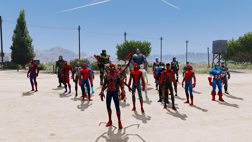 GTA5 1.41 罪恶都市 秋名山/迪拜/迈阿密 MOD整合版