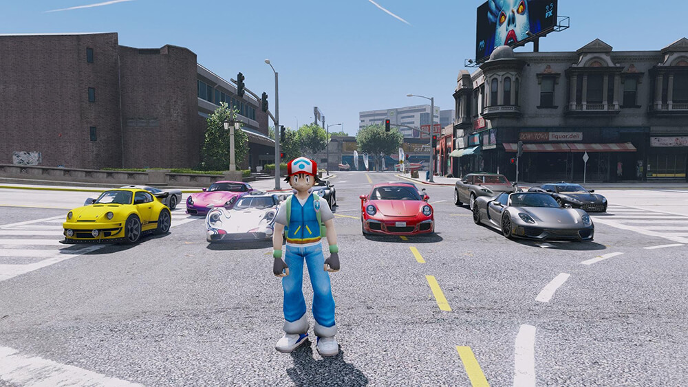 GTA5 1.41 罪恶都市 秋名山/迪拜/迈阿密 MOD整合版