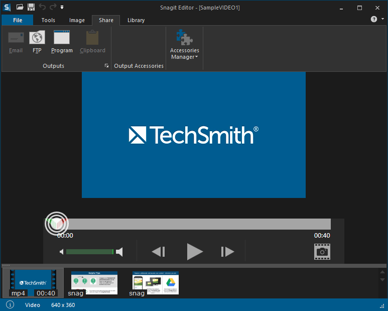 屏幕截图录像工具&mdash;&mdash;TechSmith Snagit