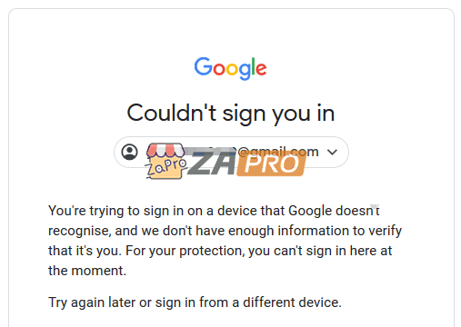 Google 无法验证此帐号归您所有怎么解决"Google 无法验证此帐号归您所有"怎么解决