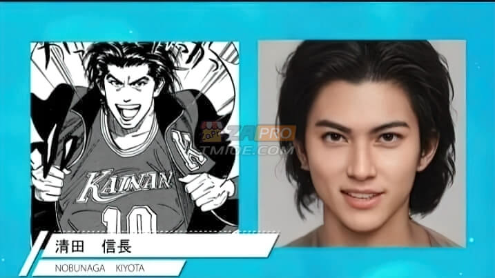 粉丝电脑模拟《灌篮高手》真人版形象