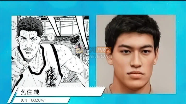 粉丝电脑模拟《灌篮高手》真人版形象