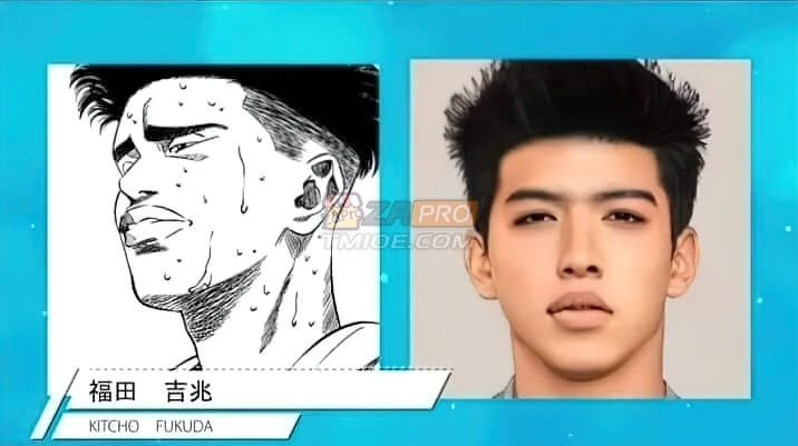 粉丝电脑模拟《灌篮高手》真人版形象