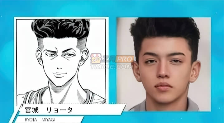 粉丝电脑模拟《灌篮高手》真人版形象