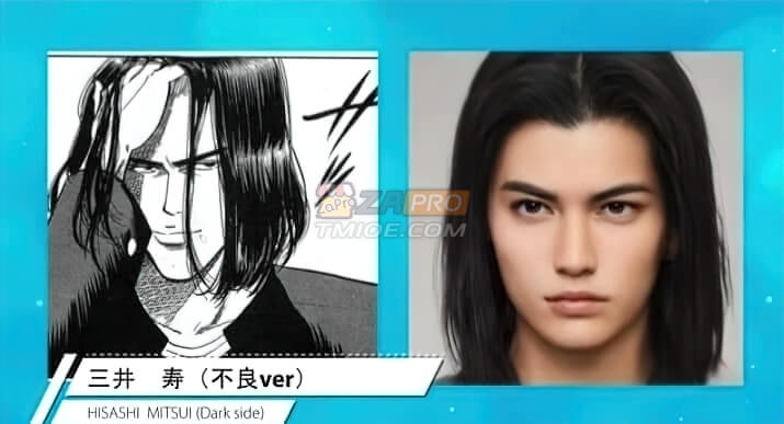 粉丝电脑模拟《灌篮高手》真人版形象