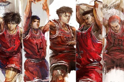 粉丝电脑模拟《灌篮高手》真人版形象