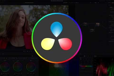 视频编辑软件：达芬奇调色 DaVinci Resolve Studio 18.6.4 学习版 (Win/Mac)