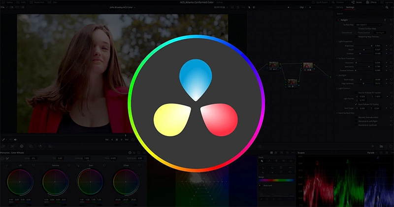 视频编辑软件：达芬奇调色 DaVinci Resolve Studio 18.6.4 学习版 (Win/Mac)