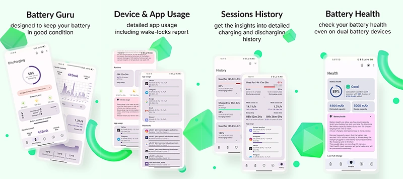 #Android 电池健康检测 - Battery Guru