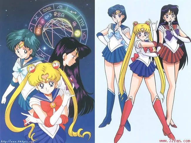 #动画 美少女战士 美少女戦士 (1992) 全5季 国台粤日四语中字