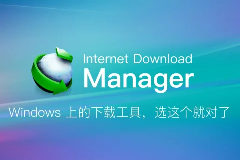 下载神器：Internet Download Manager 6.42.63 绿色特别版 (IDM)